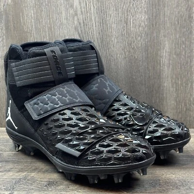 Jordan Force Savage Elite 2 Football Cleats Men's Size 11.5 Black CV1665-003