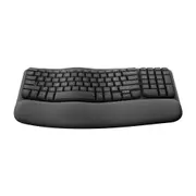 Logitech Wave Keys Wireless Ergonomic Keyboard - Graphite [920-012281]