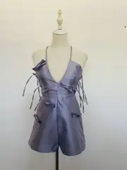 Sass & bide Silver Playsuit