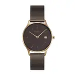 Obaku Chia Lille-walnut Ladies Watch in Rose