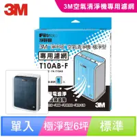 在飛比找momo購物網優惠-【3M】極淨型6坪空氣清淨機專用濾網(T10AB-F)