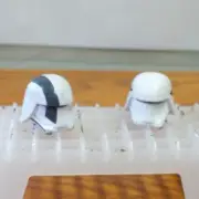 2 Helmet Head Custom Fodder 3.75 Scale First Order Snowtrooper