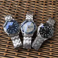 在飛比找Yahoo!奇摩拍賣優惠-直購#Omega歐米茄海馬系類 男士腕錶 機械錶 水鬼 時尚