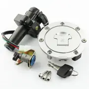 Fuel Tank Cover Cap Lock With Ignition Switch Lock For Honda CB750 F2 CB Seven Fifty RC42 CB1300 OEM35010-MW3-611 35010-MW3-610