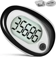 WESIEVYA Small Pedometer Clip Accurate Step Counter for Fitness Pedometer Tracker