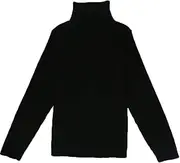 [Jojobaby] Little Baby Turtleneck Long Sleeve Sweater Basic Solid Fine Knit Warm Sweatshirt Pullover Base Tops