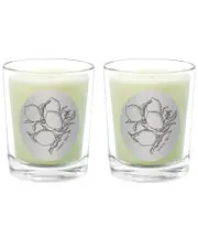 Qualitas Candles Lemon Tree Two Scented Beeswax Candle Set