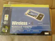 Linksys Wireless B Notebook Adapter, WPC11, 802.11b