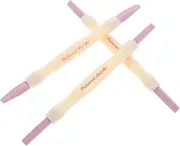 WOFASHPURET 3pcs Nail Cuticle Pusher and Polishing Pen Dual Headed Tool for Home and Salon Use Durable and Portable Nail Care Kit for Easy Dead Skin Removal and Buffing