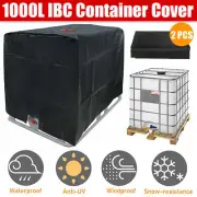 IBC Water Tank Cover 210D Heavy Duty Fit 1000L IBC Container UV Rain Protective
