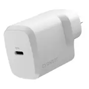 [CY4736PDWCH] PowerPlus 30W USB-C PD GaN Fast Wall Charger White, Palm-Size, Portable
