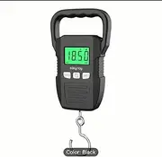 [Generic] Durable Digital Hanging Scale with Large Backlit LCD Display - 132lb/60kg Capacity, Ideal forLuggage,Fishing & Postal Use, Battery-Operated (Batteries Not Included)