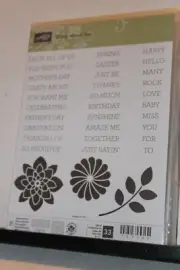 e Stampin Up Crazy About You 33 pc NUM