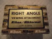 NIKON / NIKKORMAT RIGHT ANGLE VIEWING ATTACHMENT, NEW IN BOX