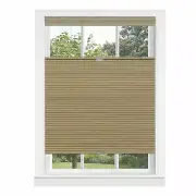 Wheat Cordless Cellular Top-Down Bottom Up Honeycomb Pleated Window Shades