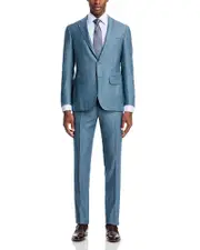 Canali Kei Sharkskin Regular Fit Suit