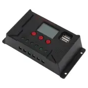 LCD PWM Solar Charge Controller 12V 24V Automatic Recognition Solar PV Char Dp