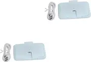 MERRYHAPY 2pcs Portable Wet Tissue Heater Diaper Wipe Warmer Sensor Wet Wipes Dispense 360° -Saving