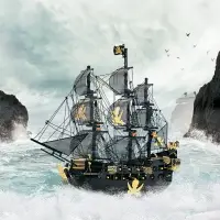 在飛比找樂天市場購物網優惠-拼酷金屬拼圖黑珍珠海盜船模型拼裝3D立體手工DIY成年減壓玩
