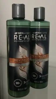 (2)Dove Men+Care Real Bio-Mimetic Care Revitalize Shampoo 10 oz. New/Sealed.