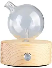 AMRITA COURT Nebuliser (Diffuser) Wooden Base Geometry Round