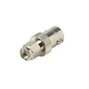BNC Female to SMA Male Plug Coax Adapter