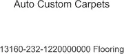Auto Custom Carpets 13160-232-1220000000 Flooring