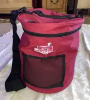Artbin Yarn Drum Travel Tote Storage Bag for Yarn Crochet Hooks Knitting Needles