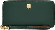 [FOSSIL] Women's Green Leather Lennox Clutch