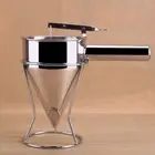 Stainless Steel Pancake Batter Dispenser Cream Batter Funnel