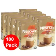 Nescafe Cappuccino Strong Coffee Sachets 100 Pack
