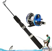 Fishing Pole Telescopic - Fishing Rod Reel Combo Retractable Pole | Ergonomic Eva Handle Carbon Fiber Angling Tackle Outdoor Portable for Professionals