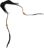 Artificial Mustache for Men Pirate Beard Costume Costumes Beard Decorations Black