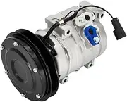 A/C Air Conditioning Compressor 17A-911-4810 Compatible for Komatsu Bulldozers Dozer Spare Part D275AX-5E0 Excavator D61PX-15
