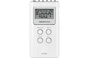 DT120WH White FM/AM Radio Pocket Size With Earphones