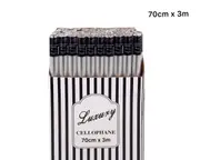 bulk 50 Cellophane Clear 70cmx3m On 38mm Core