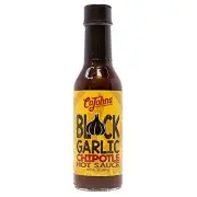 CaJohns Black Garlic Chipotle Hot Sauce 5 Oz