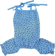 Xvilmaun Dog Clothes for Small Breed - Star Shape Pet Clothes,Comfortable Harness Skirt Puppy Cute Funny for Summer Spring Outfit Medium Breeds Outfit