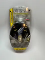 NEW Monster Cable Standard Video 1 SV1R-4M 4 Meters Gold Plated RCA Connectors