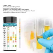 100pcs URS-9 Reagent Strips For Urinalysis Testing Anti-Vc Interference R5R7