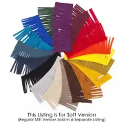 Faux Suede Tassel Fringe Trimming,3.8Mts Soft Version CLEARANCE,Boho Crafts Trim