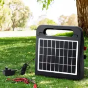 2.5Km Electric Fence Energiser Solar Energizer Charger Farm Animal 0.15J