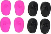 8pcs Waterproof Hairdressing Ear Cover Reusable Earmuffs for Hair Coloring Salon Home Use Ear Protector Comfort Fit