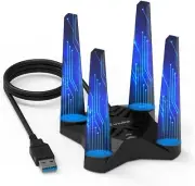 AC1900 Wireless Dual Band USB 3.0 Adapter for PC, 1900Mbps WiFi Adapter