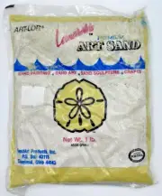 Colored Sand 1 lb Yellow Color for Sculptures, Sandart, Leonardo's Art-Lor Craft