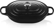 [Le Creuset] Oblong Evolution 21112310000430 31 cm 3.4 Litre Vitrified Cast Iron Casserole Dish for All Hobs and Ovens