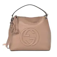 在飛比找Yahoo奇摩購物中心優惠-【GUCCI 古馳】536194 經典SOHO系列雙G LO