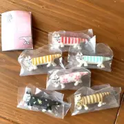 Lisa Larson Small Figurine Figure Miniature Cute Cat Mikey Gacha Set of 6 ro