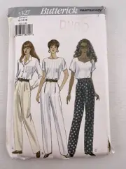 Vintage 1994 Butterick 3327 Pattern Classic PANTS Size 12-14-16 Uncut