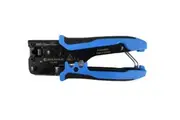 CABAC RJ45 Feed Through Modular Plug Crimp Tool Compact Size Cuts Open-Pass
